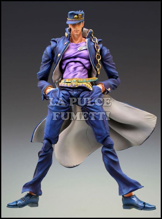 JOJO'S BIZARRE ADVENTURE SUPER ACTION STATUE - JOTARO KUJO VER. 1.5